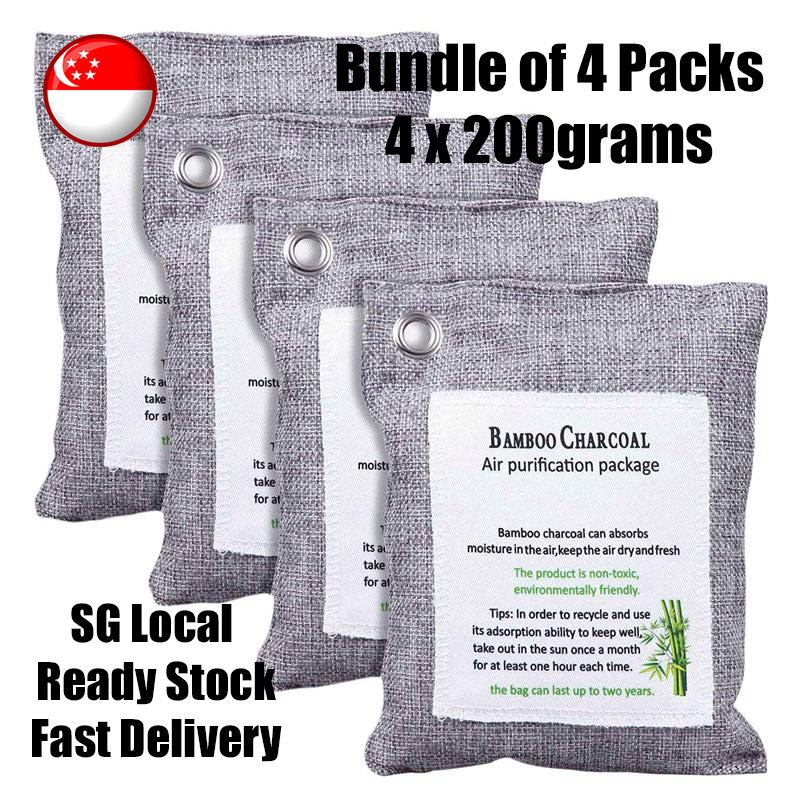 Charcoal packs outlet for smell