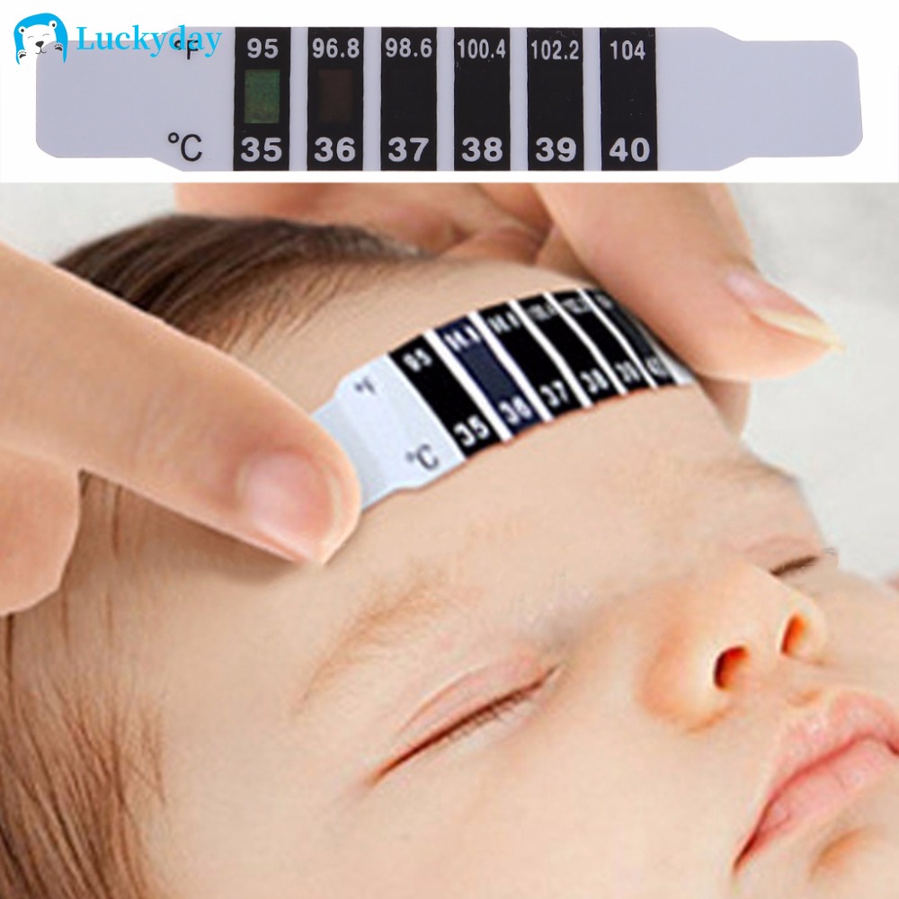 YEEZII Forehead Baby Test Thermometer Fever Temperature Reusable Kids ...