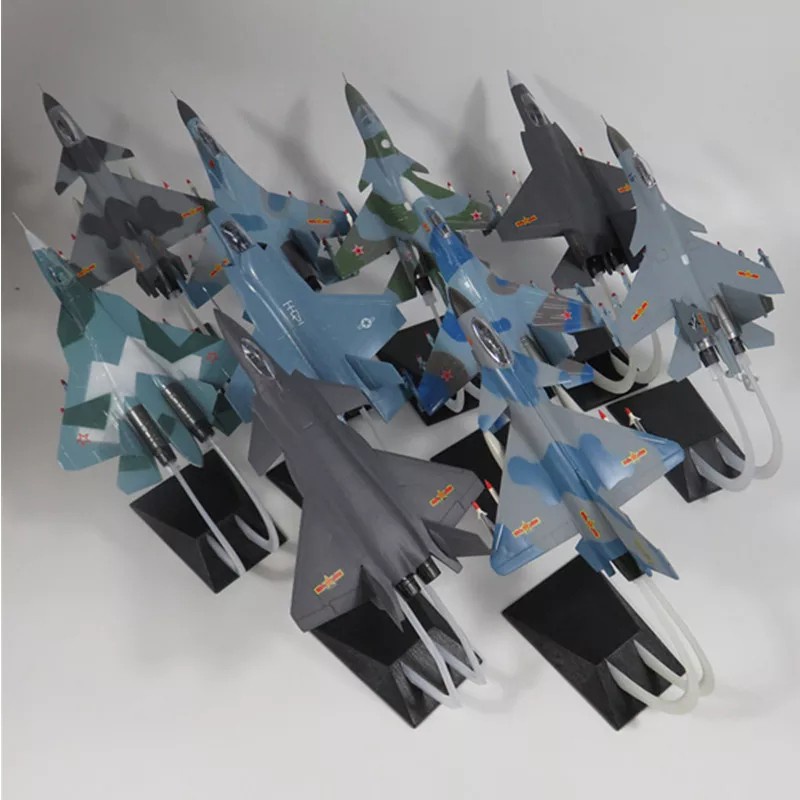 Miniature Display of Sukhoi Fighter Jet Air Force Fighter Plane ...