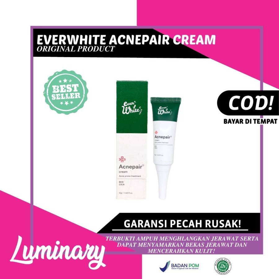 Everwhite Acnepair Cream Original/Ever White Acne Cream | Shopee Singapore