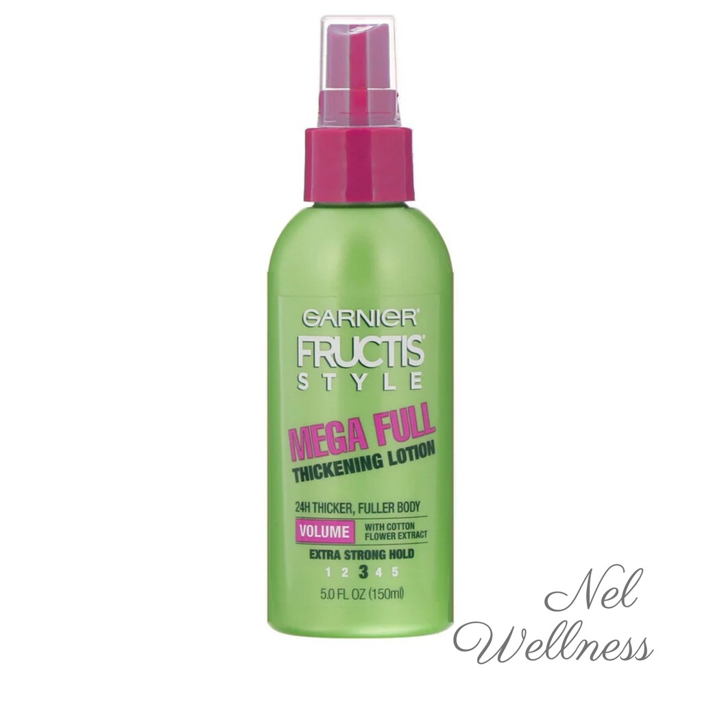 [24hr Thicker Fuller Hair] EXPIRY 2026 Garnier Fructis Style Mega Full
