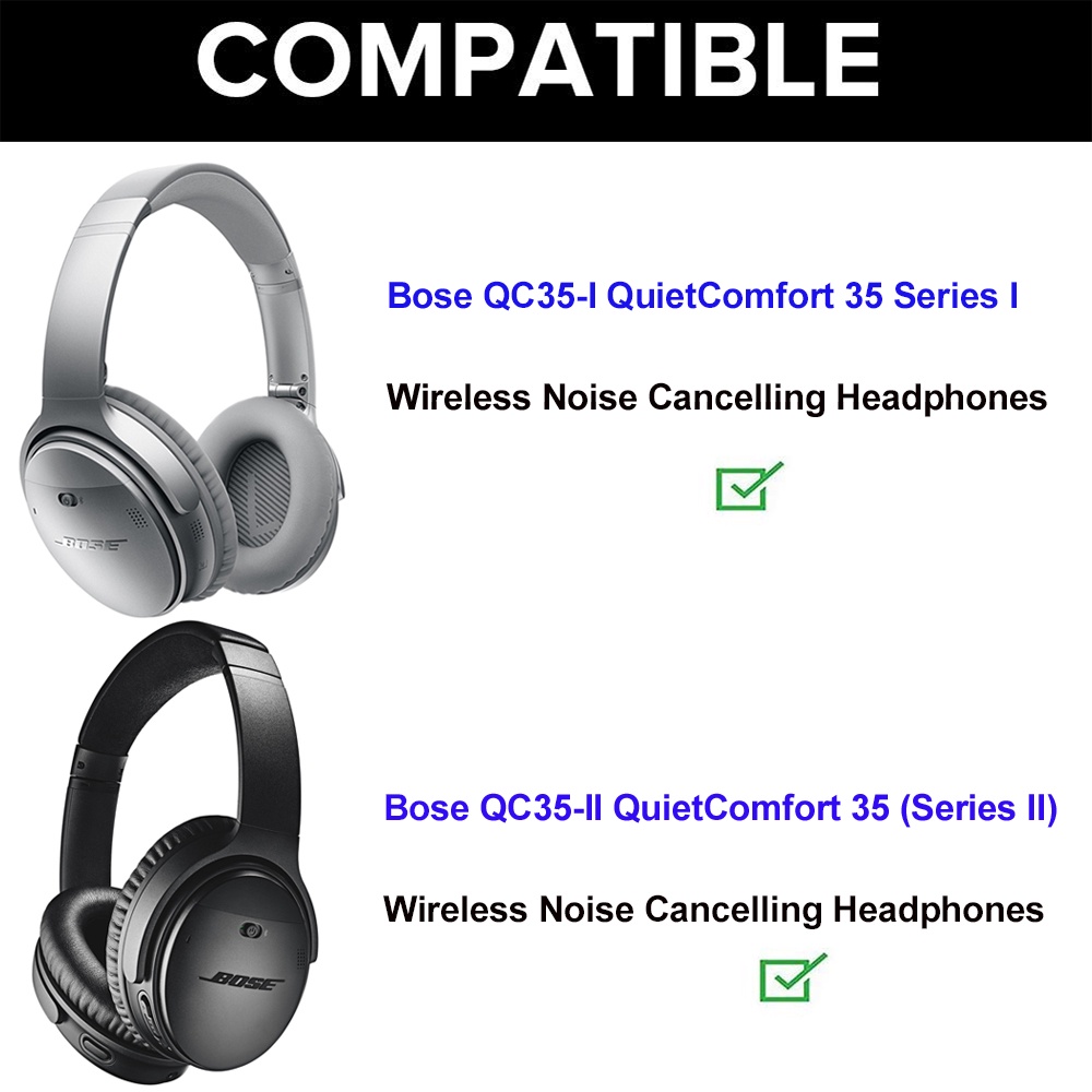 Replacement Cable For Bose QuietComfort 35 Series I II QC35 QC35 II Headphones With External Mic Mute Switch Volume Control Clip Shopee Singapore
