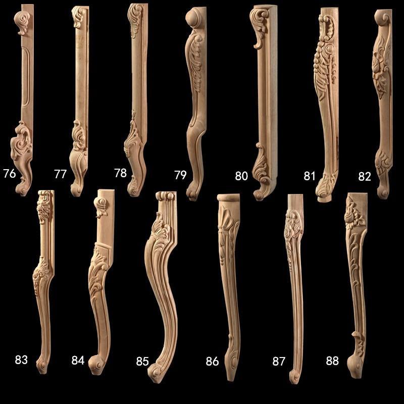 Solid Wood Furniture Table Leg TV Table Legs Car Wood Nordic