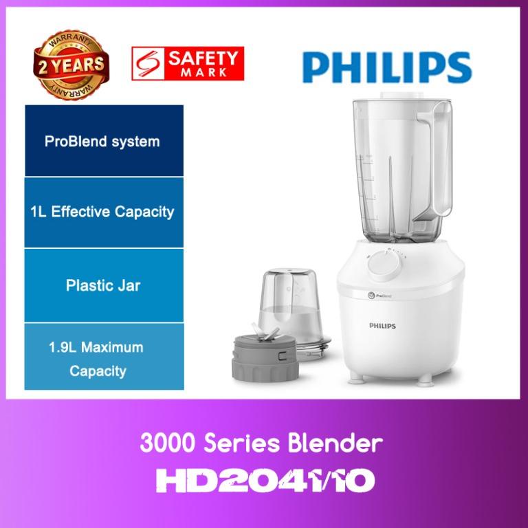 Philips HR2041/10 3000 Series Blender WITH 2 YEARS WARRANTY | Shopee ...