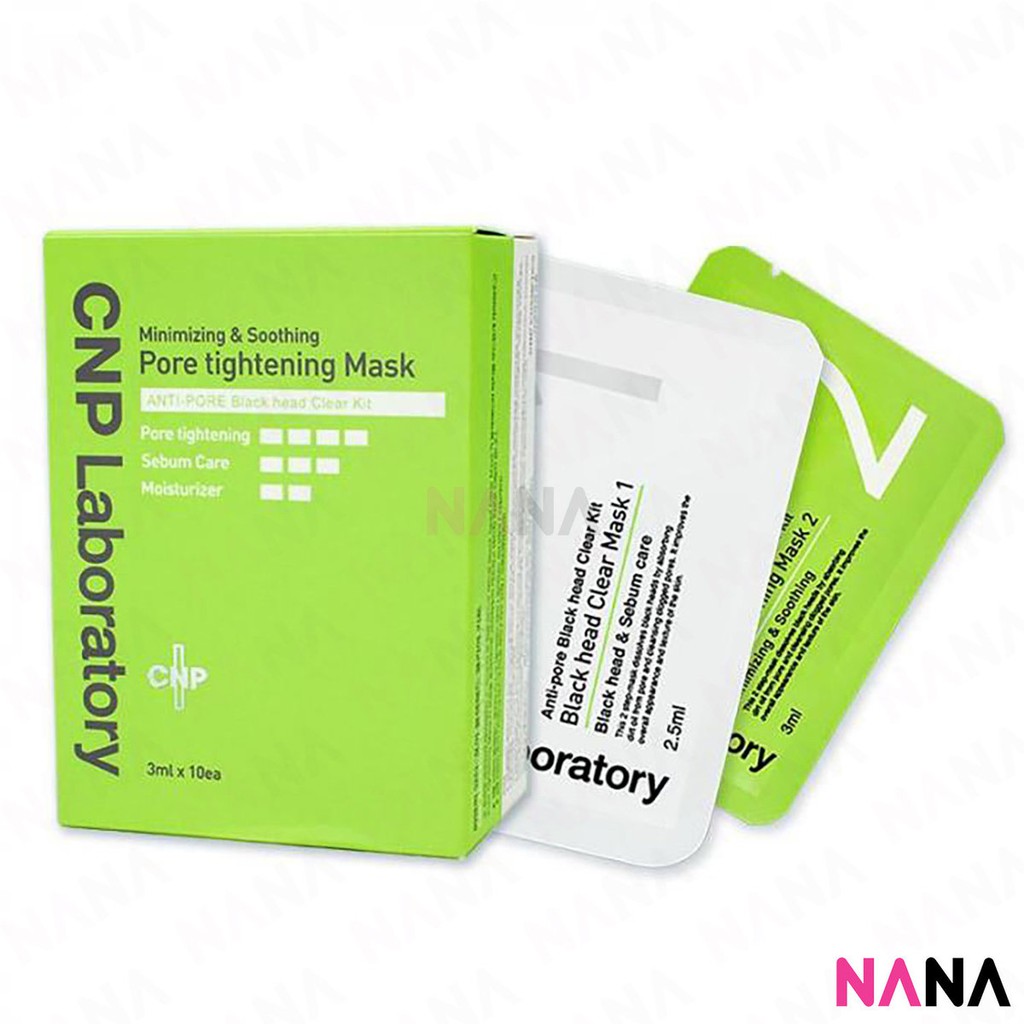 CNP Laboratory Anti-pore Black Head Clear Kit (10 Set) | Shopee Singapore