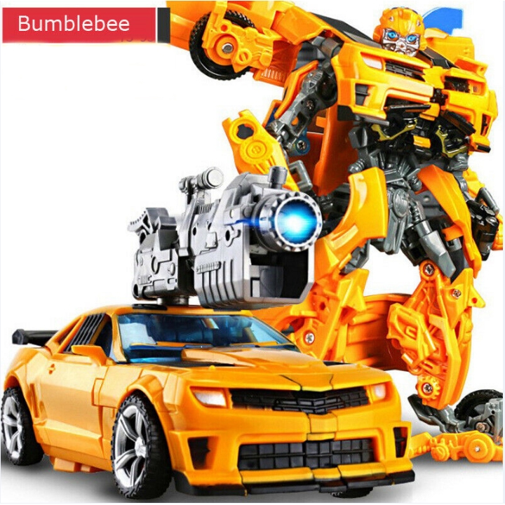 20CM Transformers Anime Boy Toys Optimus Prime Autobot Bumblebee Robot Car Action Figures Model Hasbro Children Birthday Toy