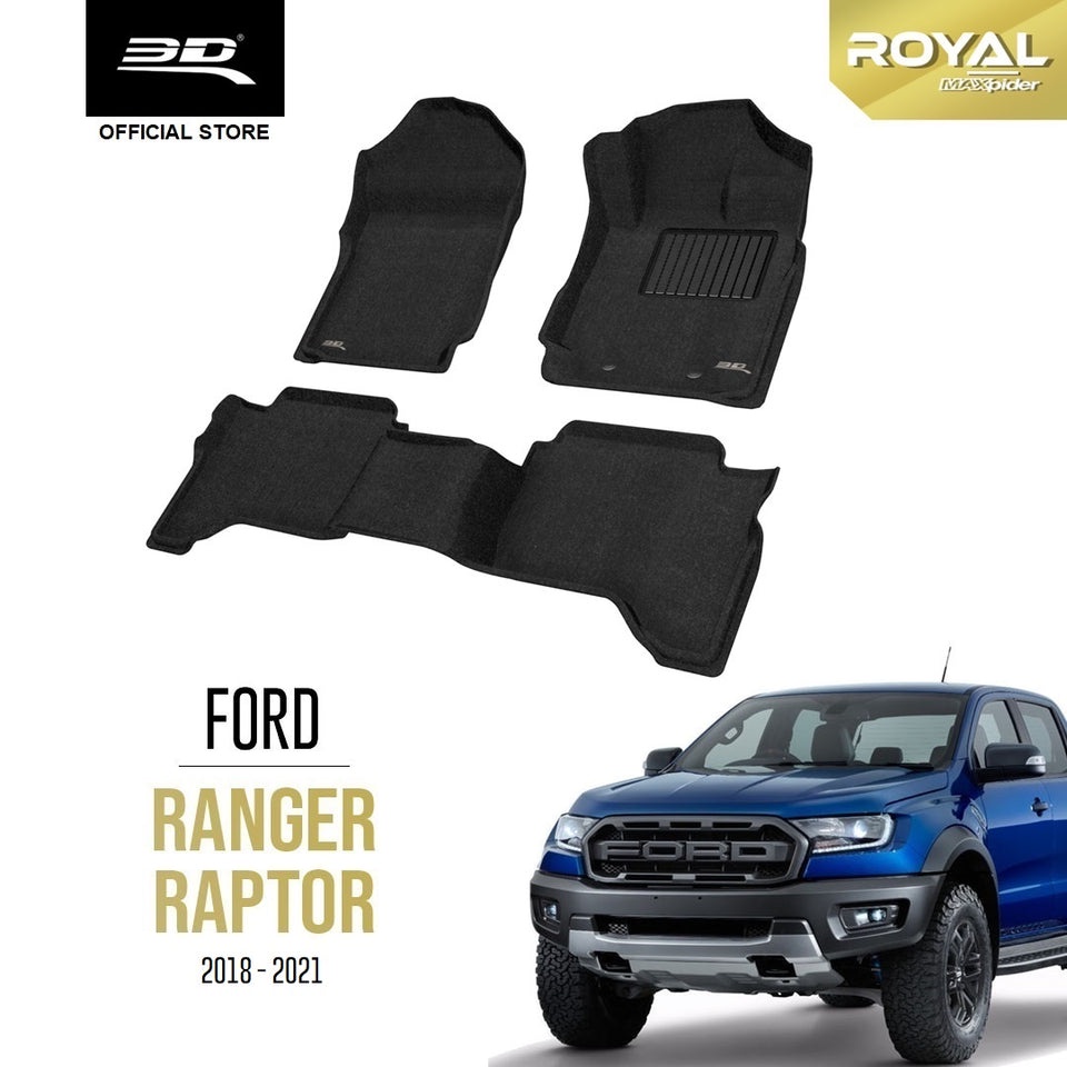 3D ROYAL Car Mat Ford Ranger Raptor (2018 - Present) | Shopee Singapore