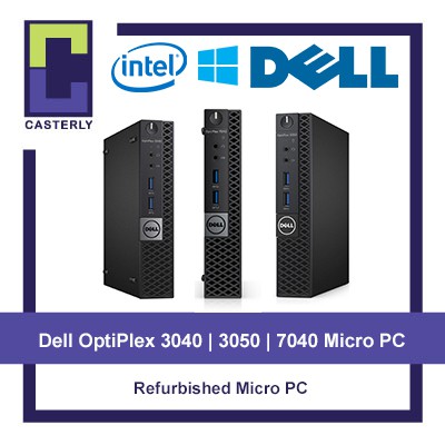 [Refurbished] Dell OptiPlex 7050 , 3050 , 3040 Micro / Tiny Desktop PC / Windows 10