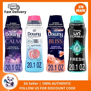 Downy, Cool Cotton, 20.1 oz In-Wash Scent Booster Beads 