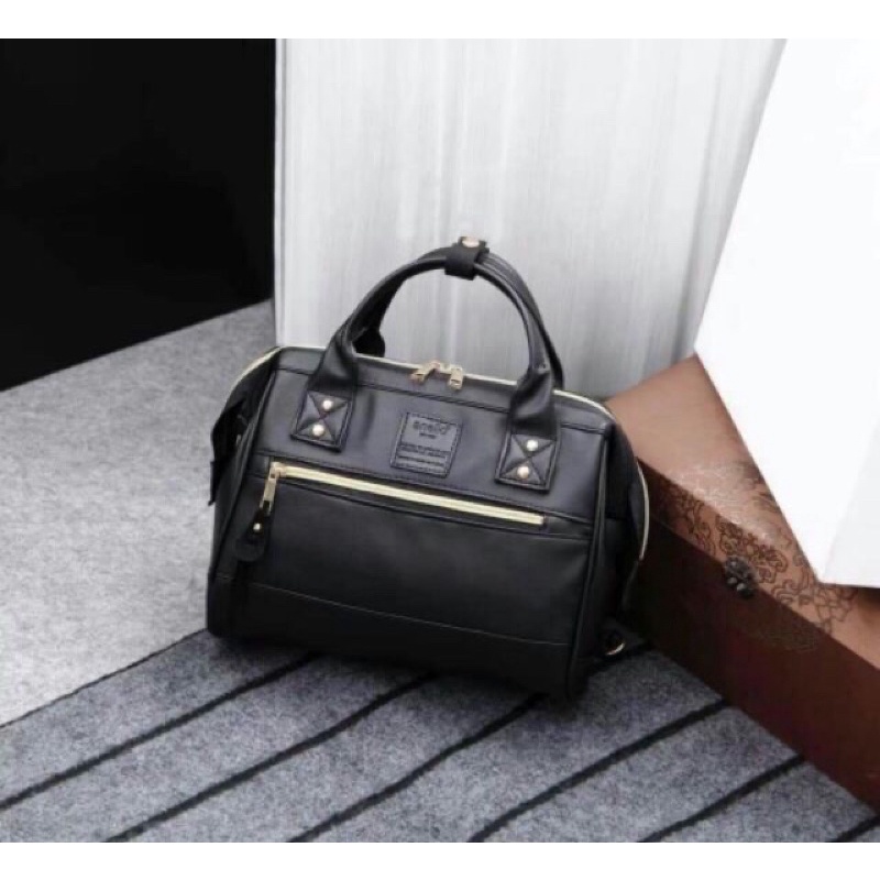 Anello black sling bag sales