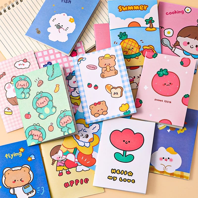 ⭐SG READY STOCK⭐Cute Mini Notebook Kids Diary Notebooks Students School Office