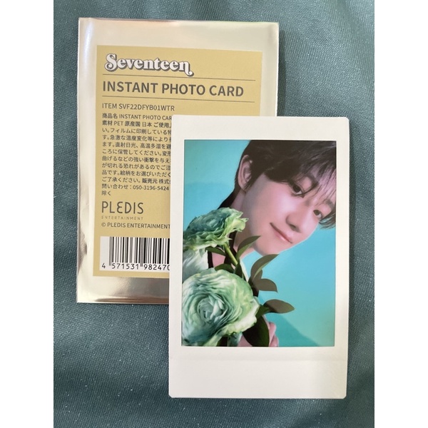 PHOTOCARD | MERCH] Seventeen Hanabi Japan MD PC Trading card can
