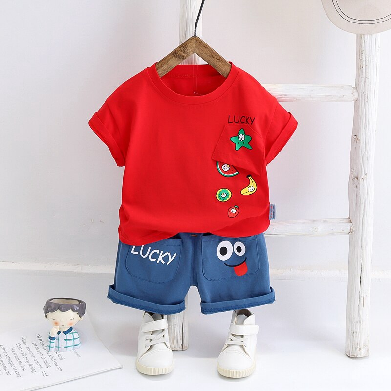 toddler boy summer clothes boys clothing set tracksuit short sleeve