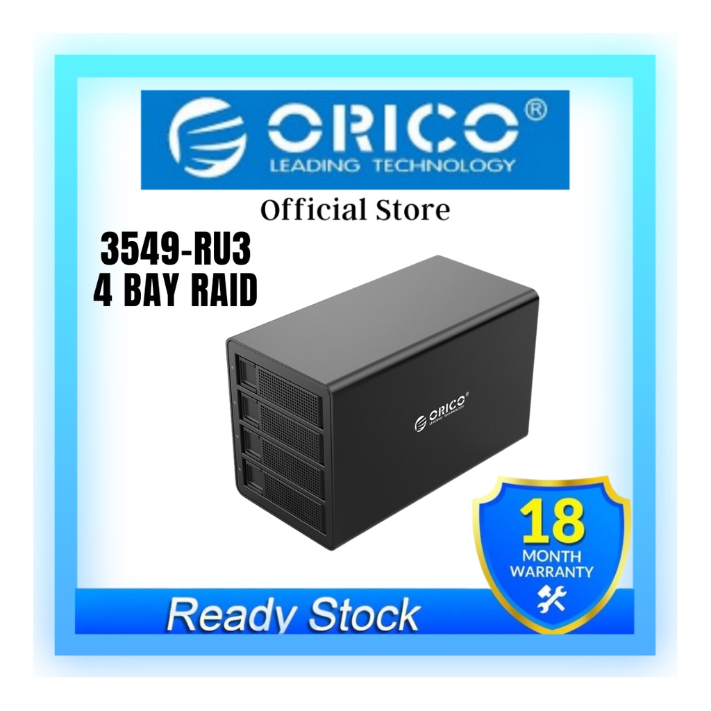 Orico bay External Hard Drive Enclosure with RAID