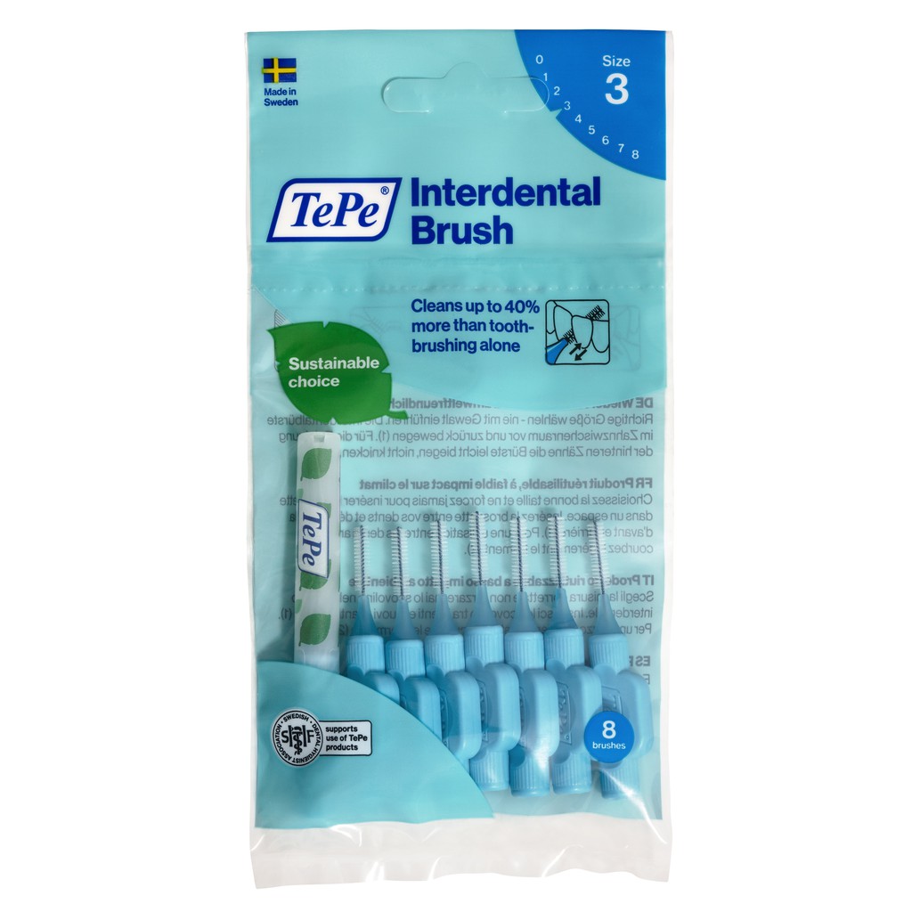 TePe Interdental Brush Original SOFT (8pcs/pack) | Shopee Singapore