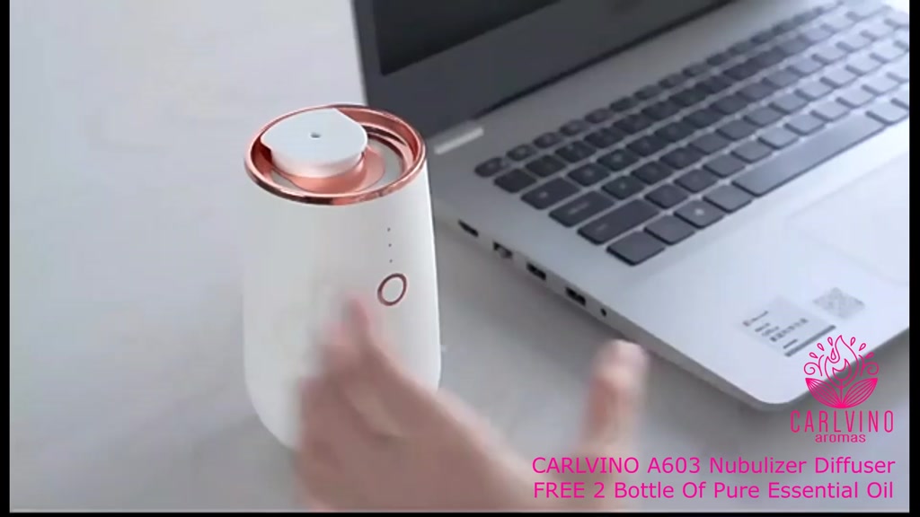 HOME - OFFICE - CAR NEBULIZER DIFFUSER WIRELESS A603 WITH LIGHTS AND ...