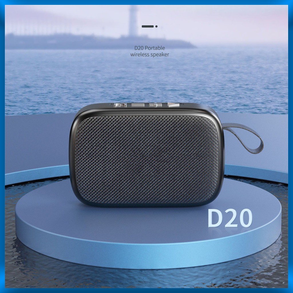 WEKOME D20 Bluetooth Speaker Portable Wireless Bluetooth 5.0 Support TF  Card USB | Shopee Singapore