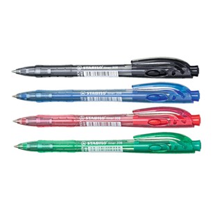 STABILO 280/12-01 Power Felt Tip Pen - Wallet of 12, Multicolour