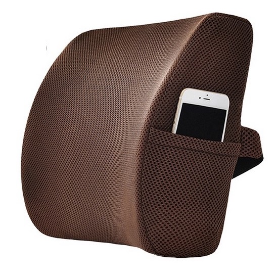 CHEAPEST Comfort 100 Pure Memory Foam Seat Cushion Orthopedic Design for Back Hip Tailbone Sciatica Coccyx Pa