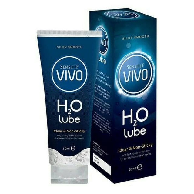 Sensitif Vivo Lube H20 60g - Gambar 3