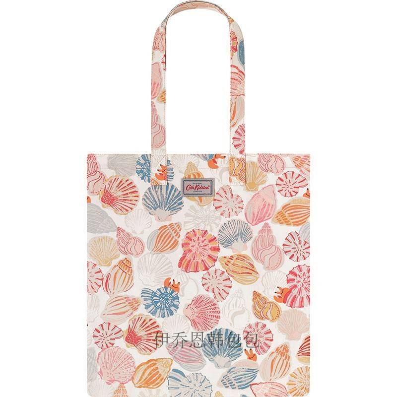 cath kidston Eco Friendly Shopping Bag Foldable Portable Japanese Female Supermarket Grocery Large Capacity Printed Canvas Shoulder