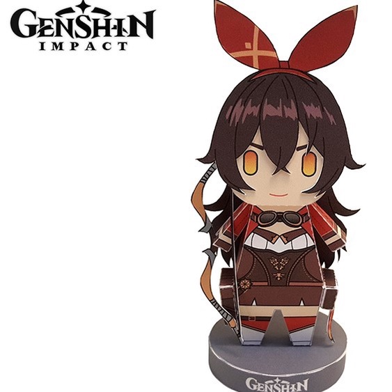 Genshin Impact - Amber Papercraft | Shopee Singapore