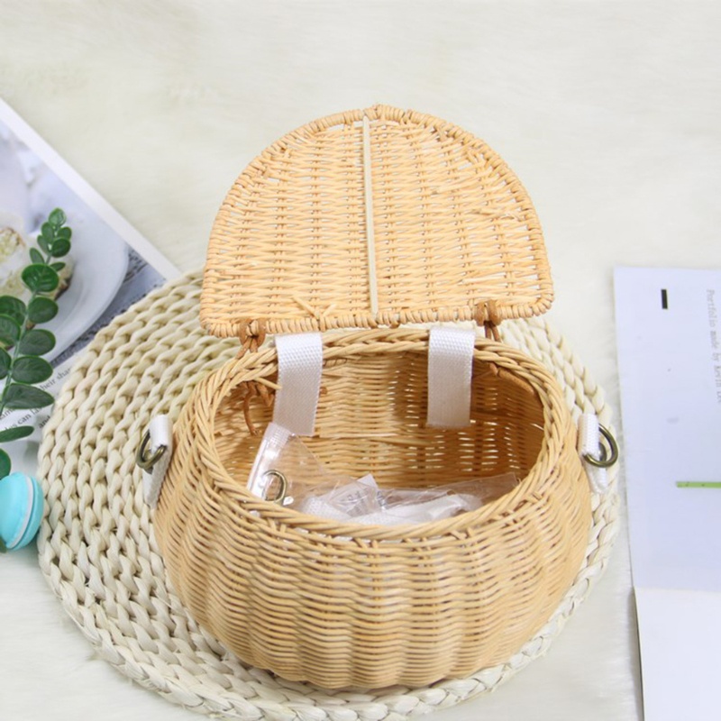 Wicker hot sale basket bag