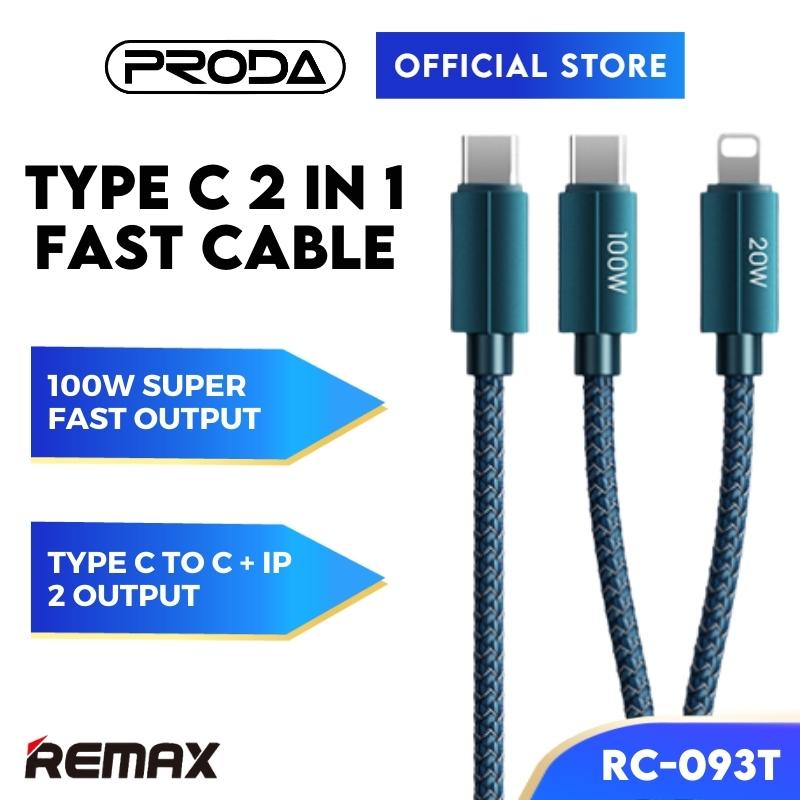 REMAX Cable Type C Type C Cable Fast Charging Cable Type C To Type C To
