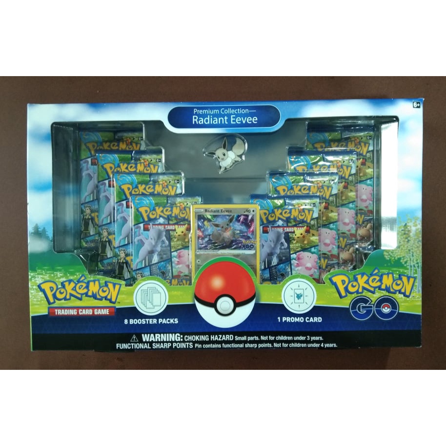 Pokemon Radiant Eevee Playmat - Pokemon Go Special Collection Gaming Mat