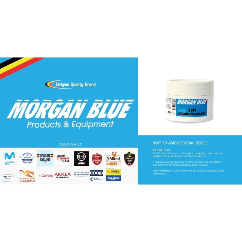 Morgan blue best sale soft chamois cream