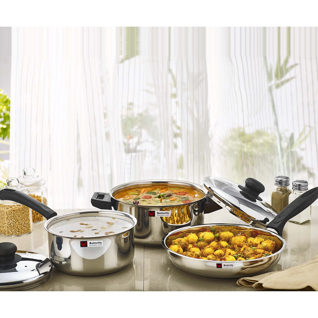 Butterfly induction cookware sale