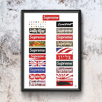 Supreme Poster Box Logo Mix (Inspired)
