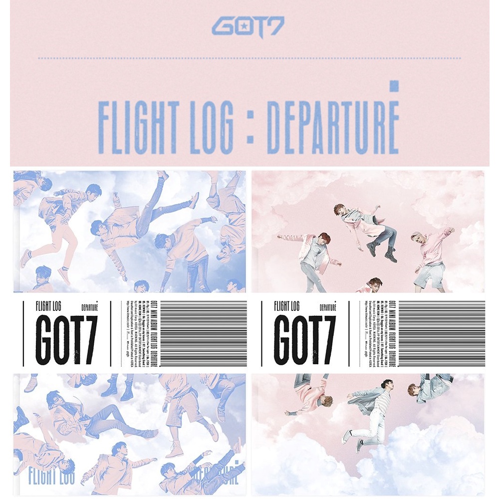 GOT7 5th Mini Album [FLIGHT LOG : DEPARTURE] | Shopee Singapore