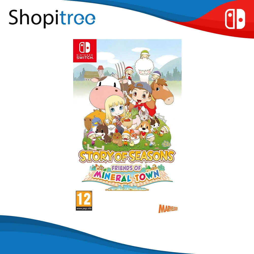 Story of seasons friends of hot sale mineral town switch release date