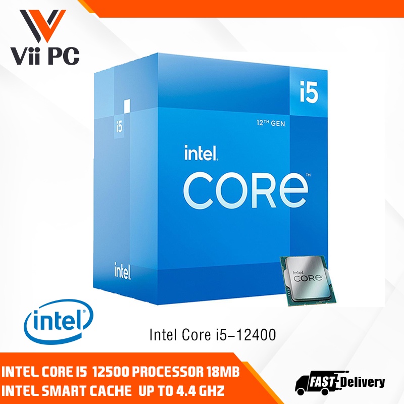 LOCAL STOCK] Intel Core i5-12400 Core i5 12th Gen Alder Lake 6