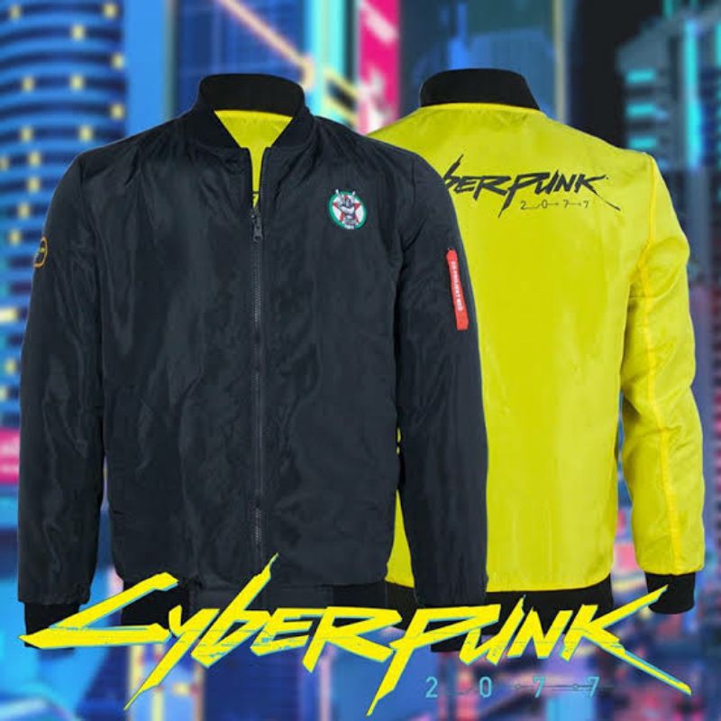 Cyberpunk bomber jacket sale