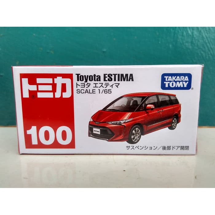 Toyota Estima Tomica Regular No. 100 Diecast Miniature takara tomy Car Price Shopee Singapore