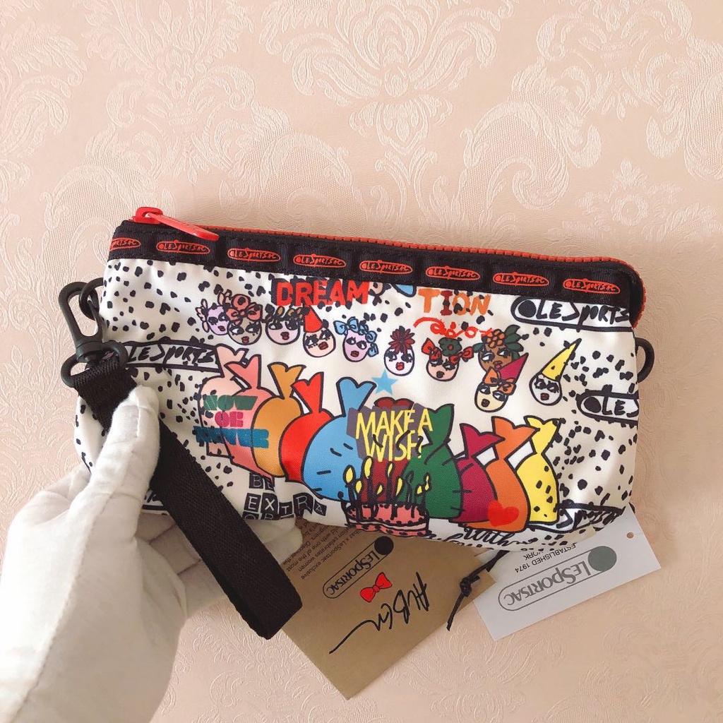 Lesportsac LeSportsac LeSportsac CoBranded Casual Cosmetic Bag Clutch