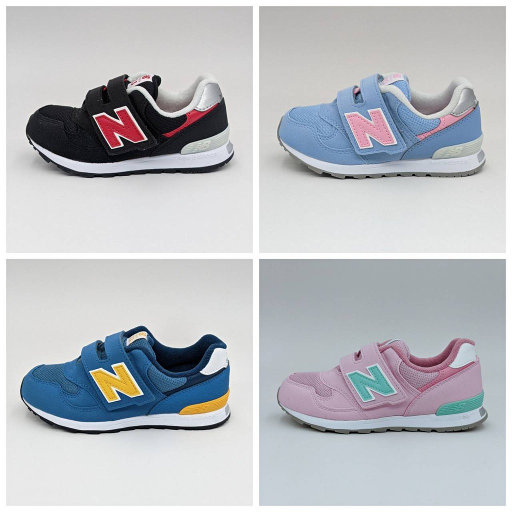 NB 313 Children s Shoes KIDS 17 21cm Running Velcro Felt Wide Last Japanese Design new balance