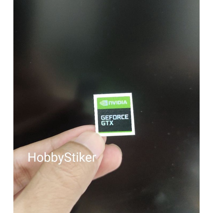 Nvidia gtx box stickers for pc laptop notebook hologram effect | Shopee ...