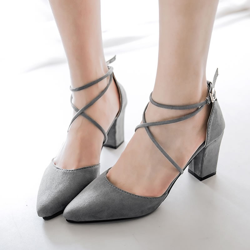 IELGY Platform Women's High Heel Sandals With Pointed Toe Elegant And ...