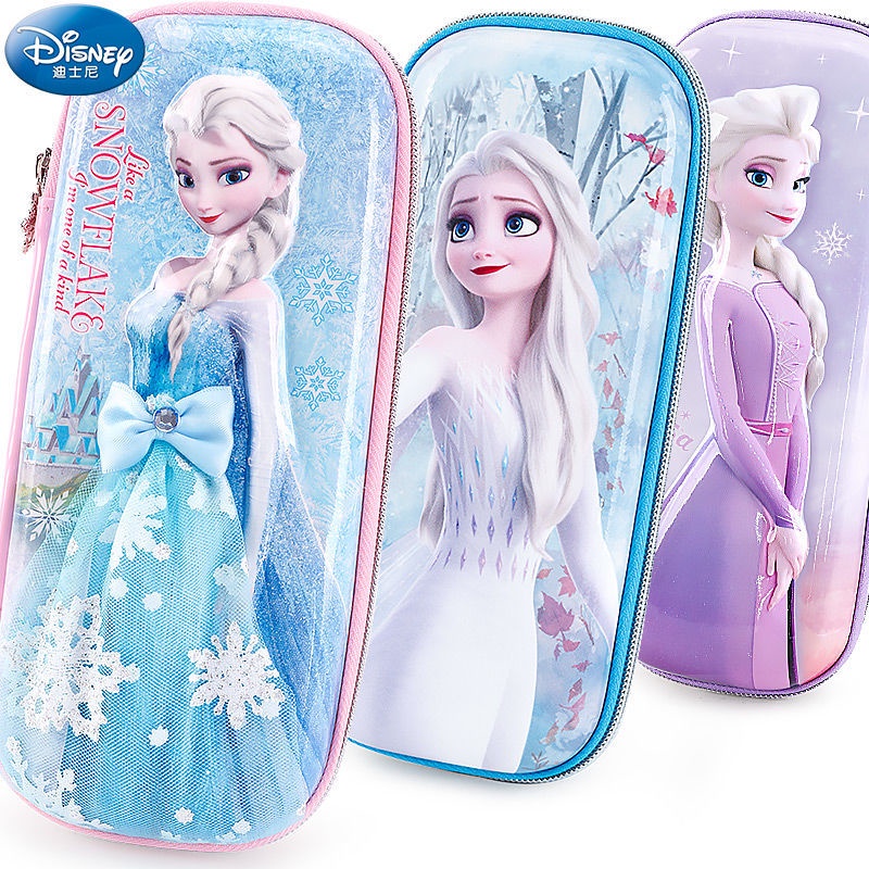 Pencil Case Princess new Girl Elsa Cute 2022 Frozen Stationery Primary
