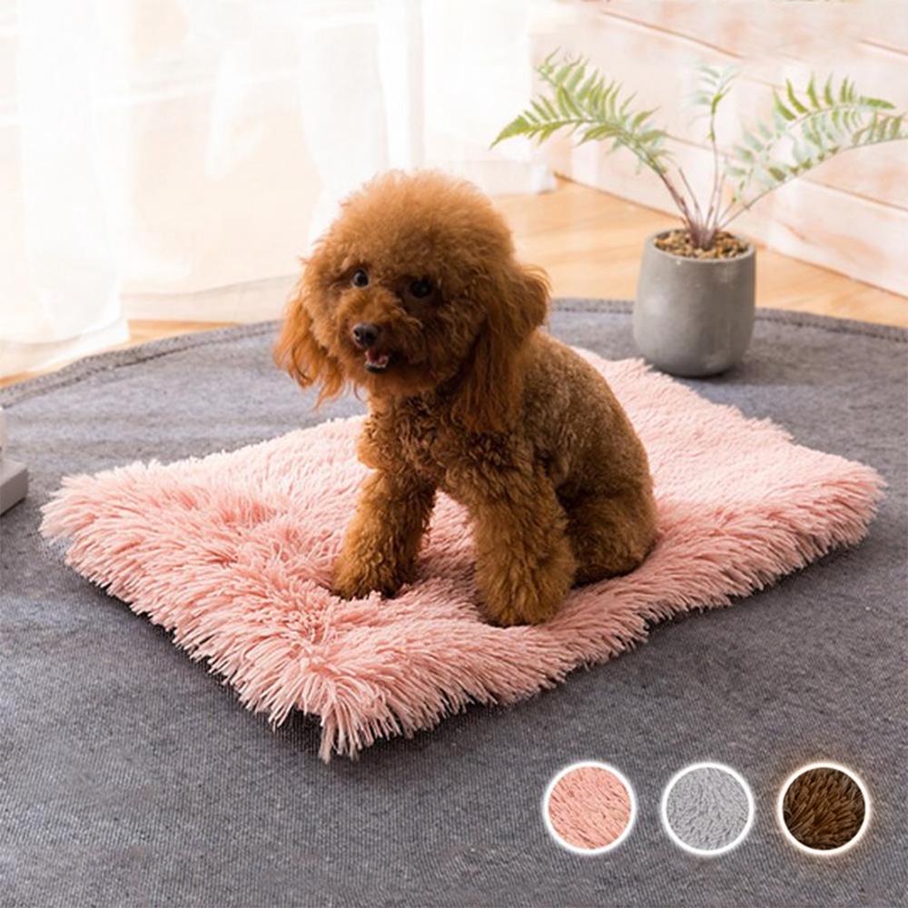 Soft Fluffy Pet Sleeping Blanket Pet Mat Pet Bed Sheet Mat Comfortable