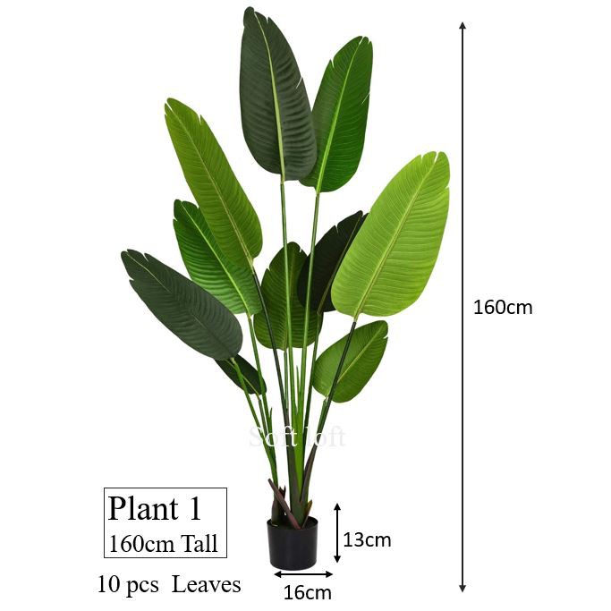 Artificial Plant Large Artificial Plant Fake Tree Flower For Home ...