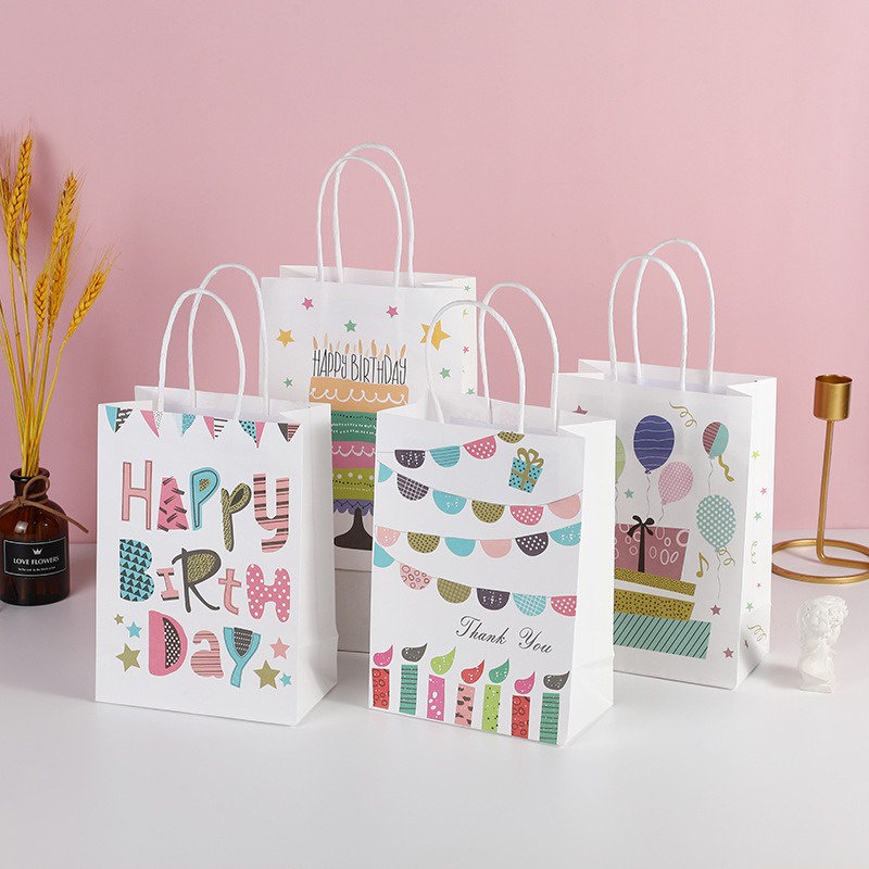 [SG stock] Birthday Goodie Bag Party Gift Paper Bag Kids Birthday ...