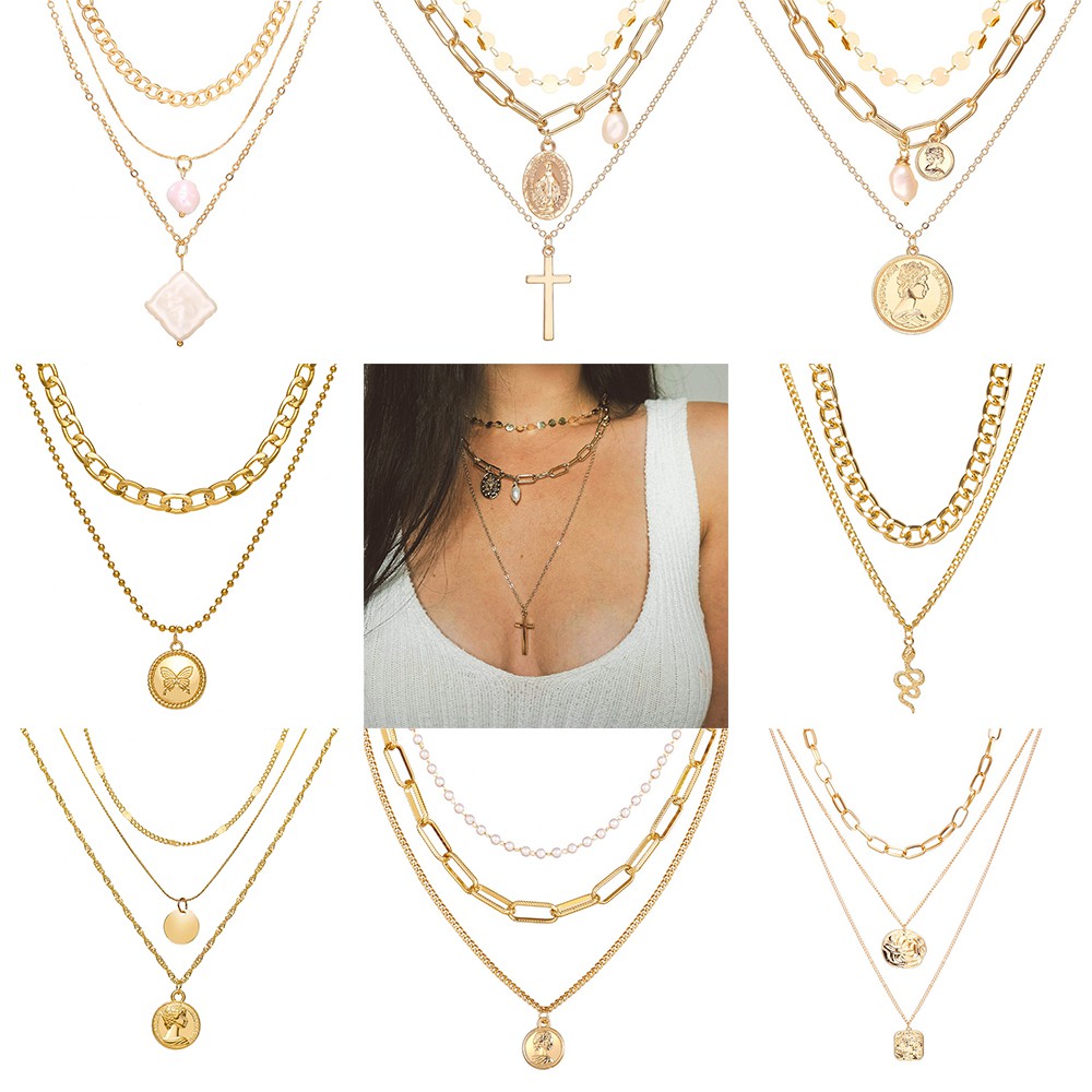 Gold ladies sale chain with price