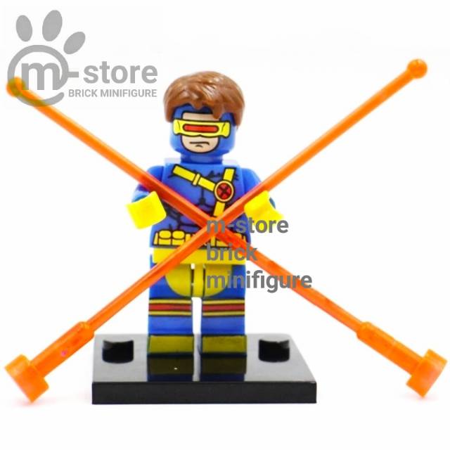 Lego x-men cyclops brick minifigure | Shopee Singapore