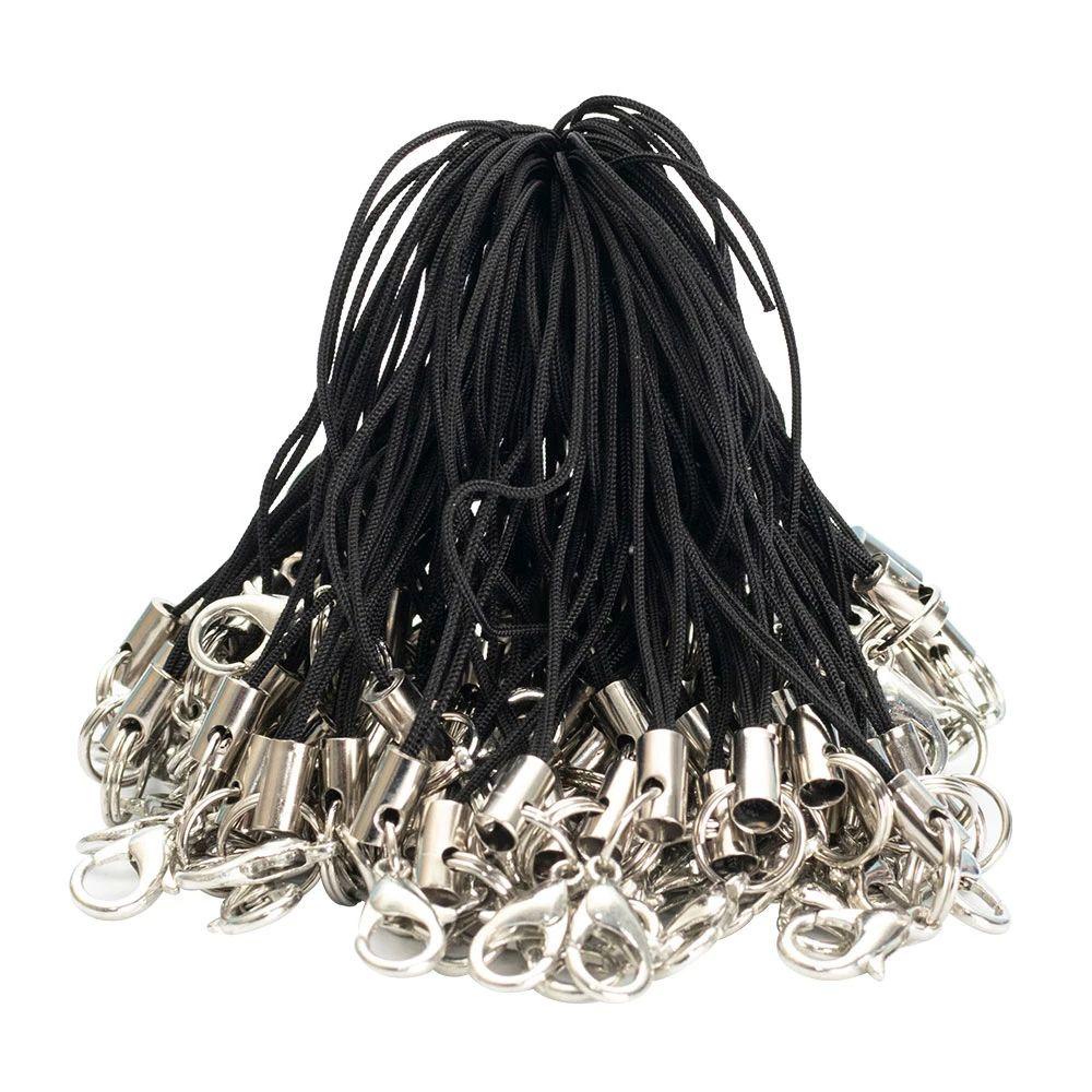 LLOYD Lobster Clasp Rope Phone Charms 10pcs Phone Hanger Clips Key