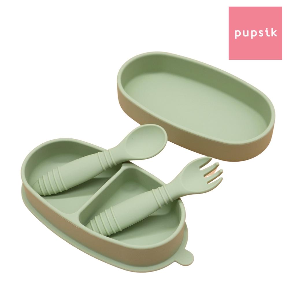 Biomom Silicone Suction Bento Bowl & Utensil Set (7 Colours) | Shopee ...