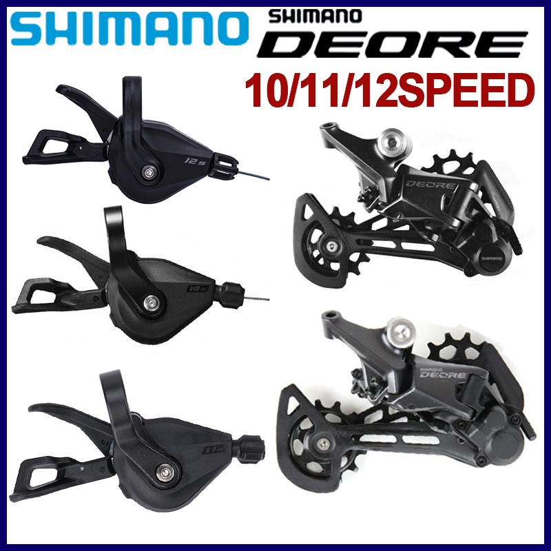 Shimano Deore M4100 Groupset Build Kit | 10-Speed Shifter, M5100 Rear Derailleur, Cassette & Chain